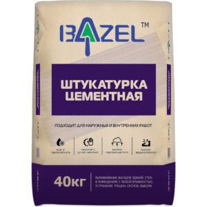 Штукатурка цементная РН и МН Bazel ГОСТ 33083-2014