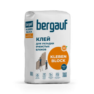 Bergauf Kleben Block