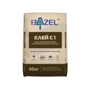 Клей для керамогранита С1 Bazel ГОСТ Р 56387-2018