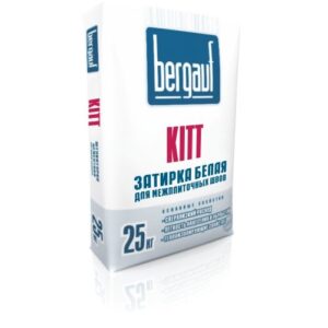Kitt, затирка белая, 25 кг