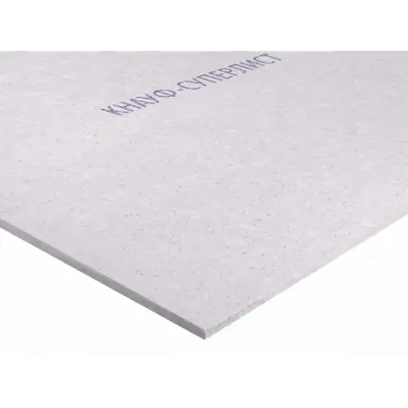Гипсоволокнистый КНАУФ-суперлист ФК 1200x600x10мм КНАУФ-суперлист (ГВЛ)