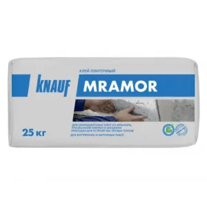 КНАУФ-Мрамор 25 кг Клей плиточный белый КНАУФ-Мрамор