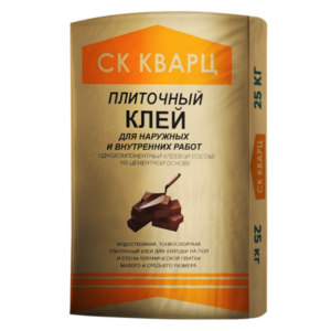 СК КВАРЦ Плиточный клей ПРОФИ, 25кг