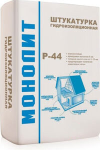 Штукатурка гидроизоляционная, 25 кг