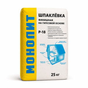 Шпаклёвка финишная на гипсовой основе