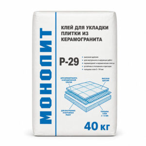 Клей для укладки плитки профессионал 40 кг