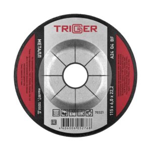 Диск зачистной Trigger 70321 по металлу 115х6х22.2 мм