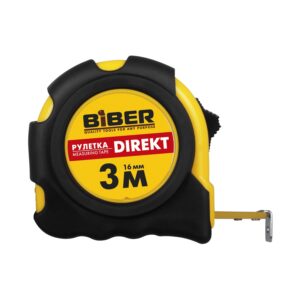 Рулетка Biber 40102 Direkt 3 м/16 мм