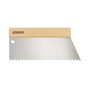 Шпатель для клея Biber 35273 зуб тип S4, 250 мм